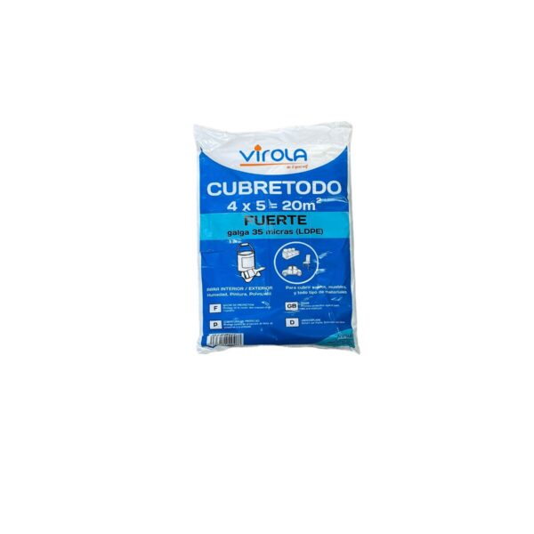 Plástico cubremuebles