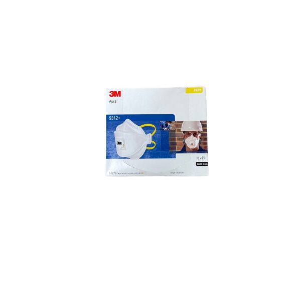 Caja mascarillas 3M con válvula 9312+